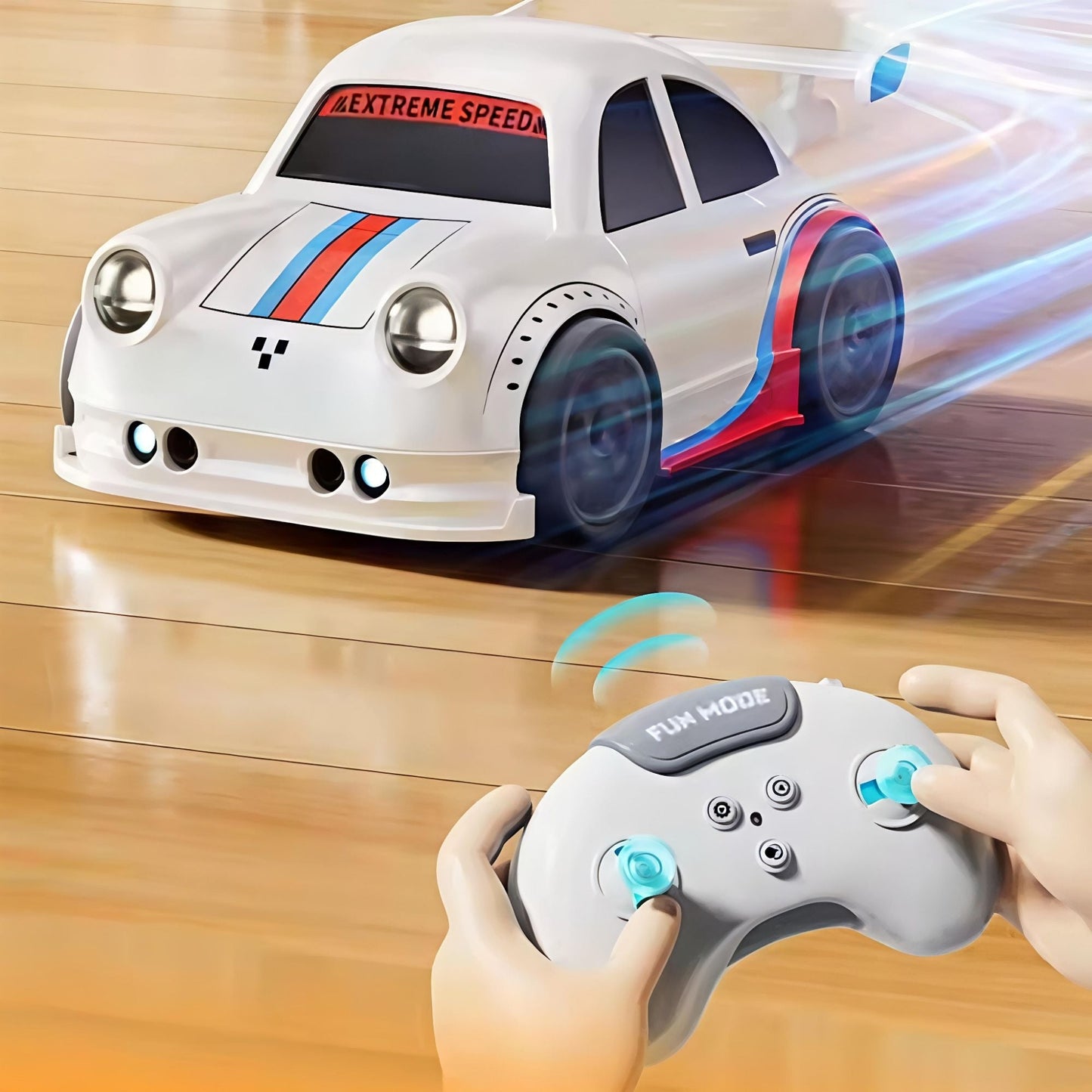 Mini RC Car With Gesture Control, Remote Control Follow & Escape Mode