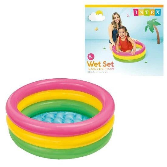 2 feet Intex Swimming Pool For kids And Baby - Inflatable Multicolor