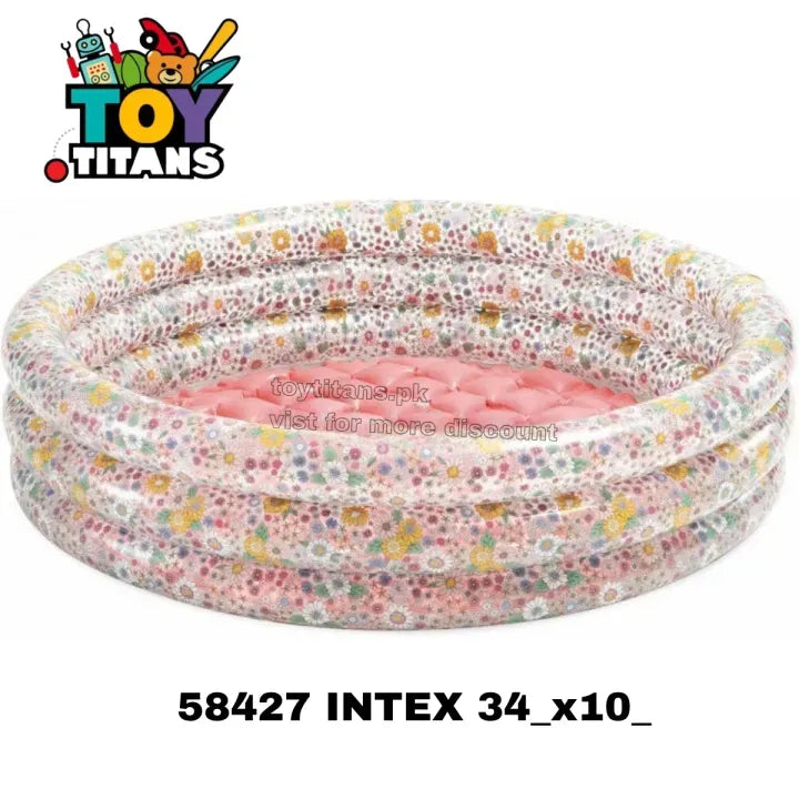 INTEX 58427 Sweet Blossom Baby Pool 34" x 10"