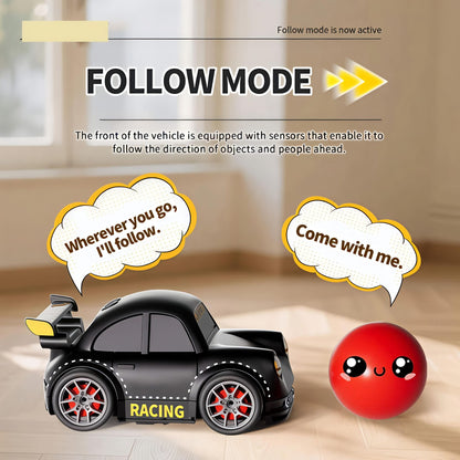 Mini RC Car With Gesture Control, Remote Control Follow & Escape Mode