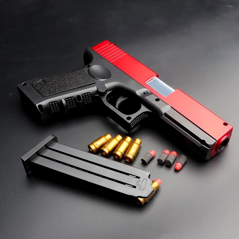 Automatic Toy Gun for Kids – Sound & Light Battery Gun