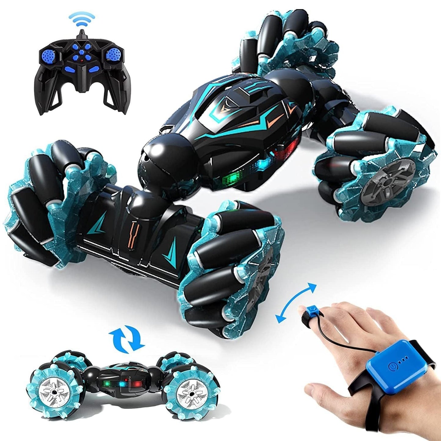 RC 4WD Stunt Car – Gesture Sensor Double-Sided Vehicle