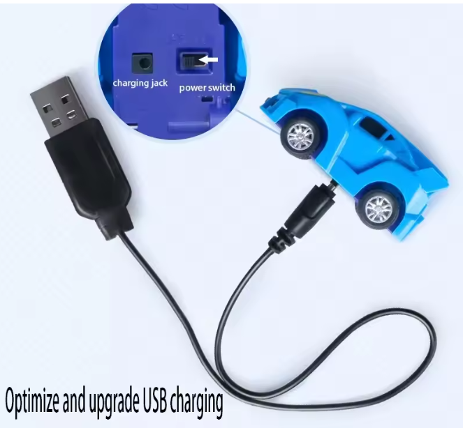 World’s Smallest RC Car – Metal Mini Car with Watch Controller