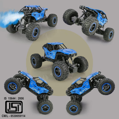 Smoke Rock Crawler RC Car – 4WD Alloy Off-Road Monster Truck