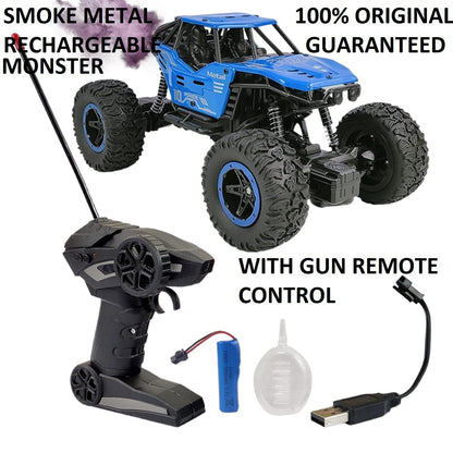 Smoke Rock Crawler RC Car – 4WD Alloy Off-Road Monster Truck