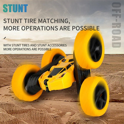 RC Double-Sided Stunt Car – 360° Flip Off-Road Vehicle