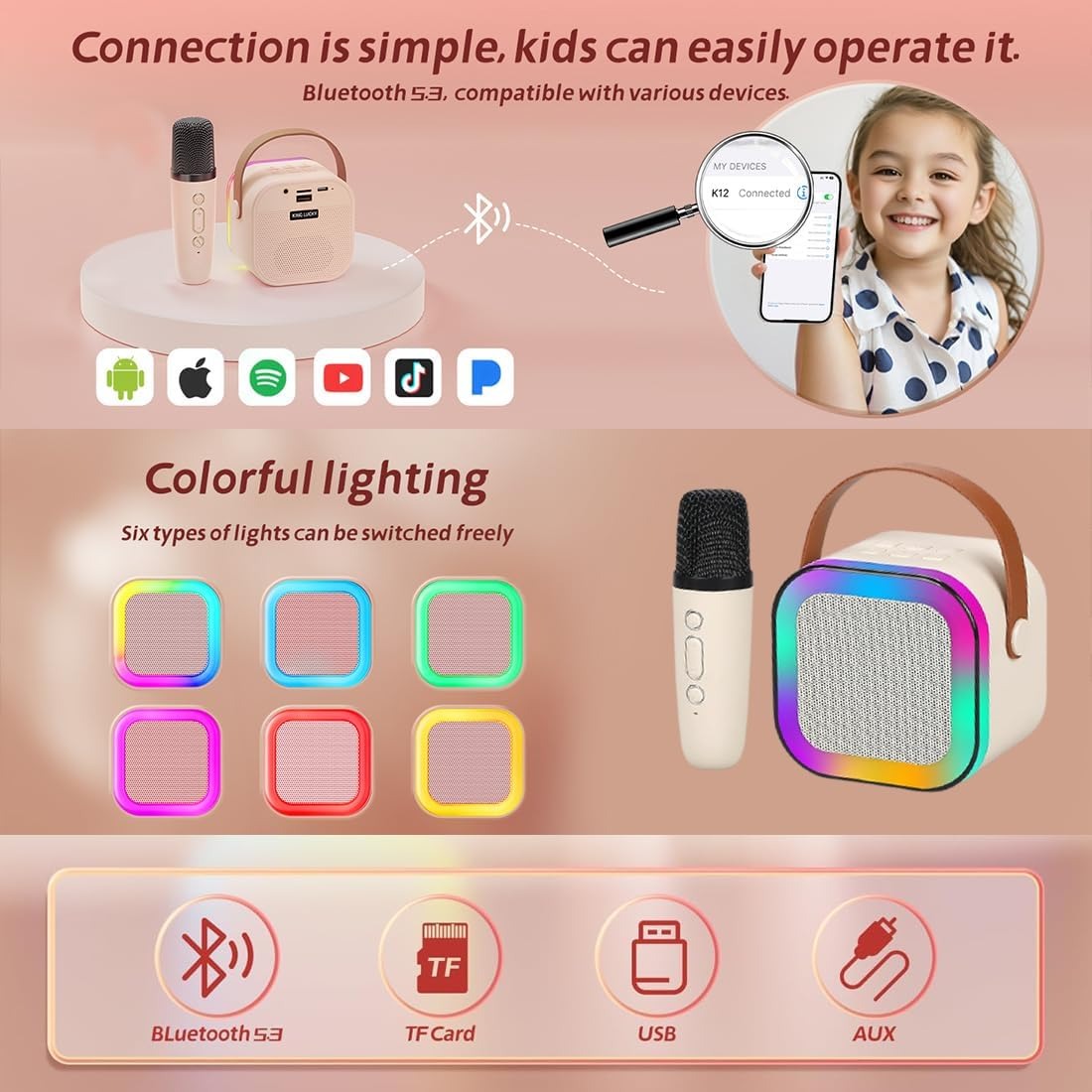Karaoke Machine for Kids