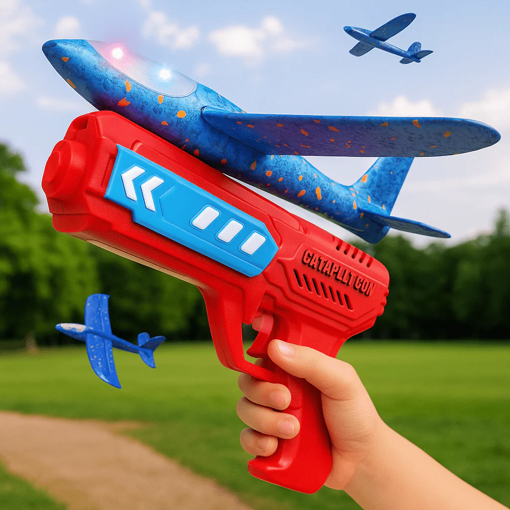 Catapult Airplane Launching Glider Gun