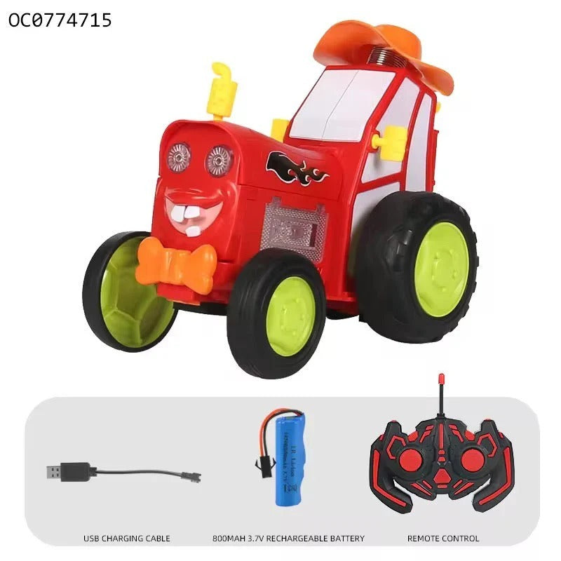 Jumping Tractor Crazy RC Car – 360° Stunt & Jumping Car