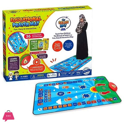 My Salah Mat Educational Smart Digital Prayer Mat – Janamaz
