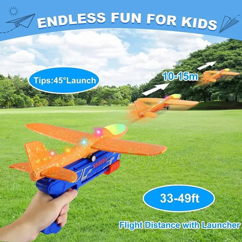 Catapult Airplane Launching Glider Gun