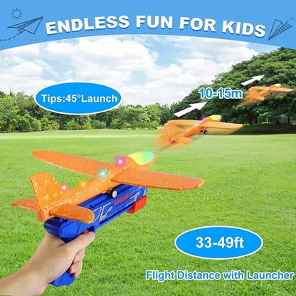 Catapult Airplane Launching Glider Gun